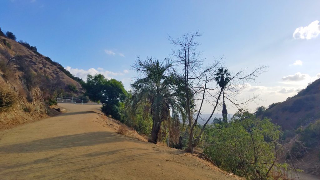 Hiking up along the Inspiration Point Trail.